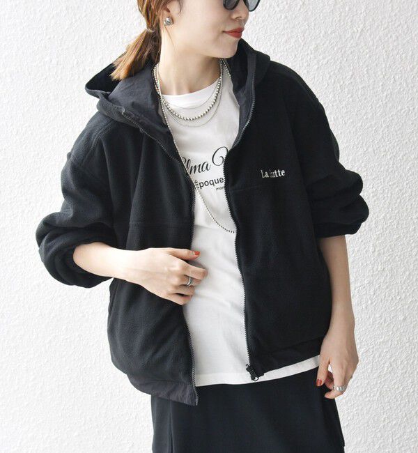 SHIPS any「【SHIPS any別注】La Hutte:〈洗濯機可能〉リバーシブル マウンテン パーカ」|ブルゾン・スタジャン|