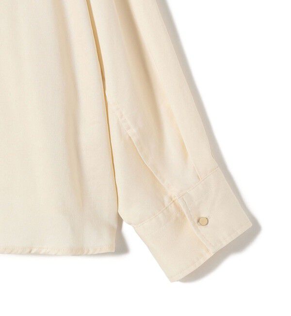 SHIPS for women「〈手洗い可能〉セルロース ツイル 羽織 シャツ」|シャツ・ブラウス|
