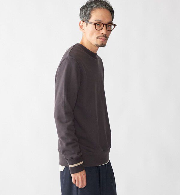 SHIPS「【SHIPS別注】FRED PERRY: シングル ティップ スウェットシャツ」|スウェット・ジャージ|