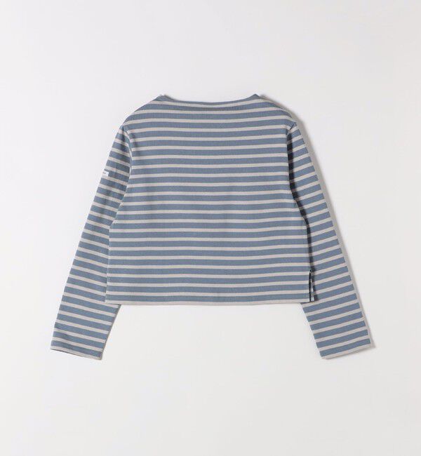 SHIPS any「ORCIVAL:〈手洗い可能〉ボートネック ボーダー ロングスリーブ プルオーバー 25AW」|Tシャツ・カットソー|