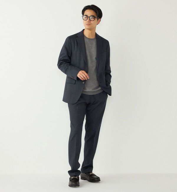 SHIPS Colors 「SHIPS Colors:〈手洗い可能〉アンチピリング 12ゲージ クルーネック ニット」|ニット・セーター|