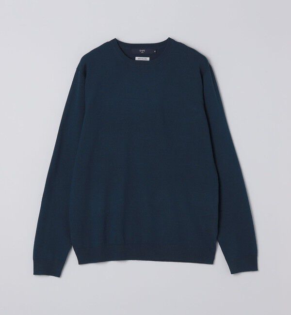 SHIPS Colors 「SHIPS Colors:〈手洗い可能〉アンチピリング 12ゲージ クルーネック ニット」|ニット・セーター|