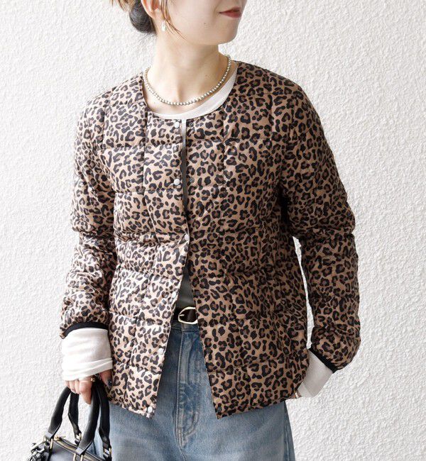 SHIPS any「TAION:〈手洗い可能〉インナー ショート ダウン ジャケット 25AW」|ダウン|カーキ