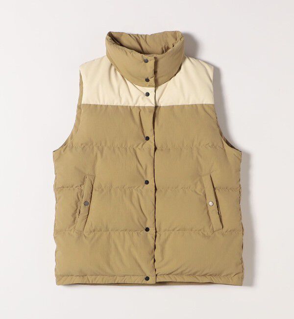 SHIPS any「SHIPS any: ナイロン スタンドカラー ダウン ベスト」|ダウンベスト・ベスト|