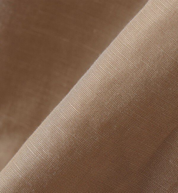 SHIPS for women「《一部追加予約》〈手洗い可能〉IMPERIAL LINEN 混 オーバー サイズ シャツ」|シャツ・ブラウス|