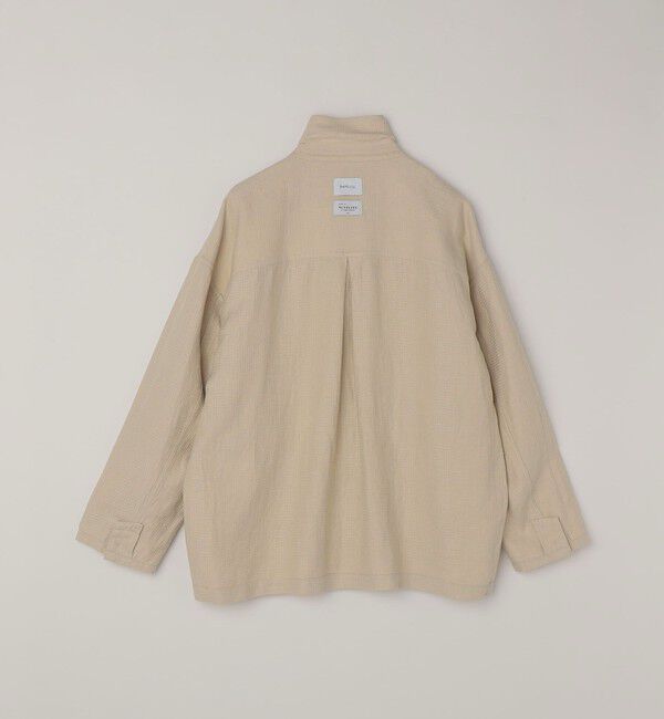 SHIPS any「SHIPS any:〈洗濯機可能〉NOVELTEX リネン/コットン ワッフル シャツ ジャケット◇」|シャツ・ブラウス|