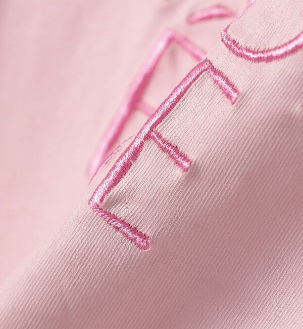 SHIPS for women「【WEB限定】オーガニック コットン ロゴ フレンチスリーブ TEE」|Tシャツ・カットソー|