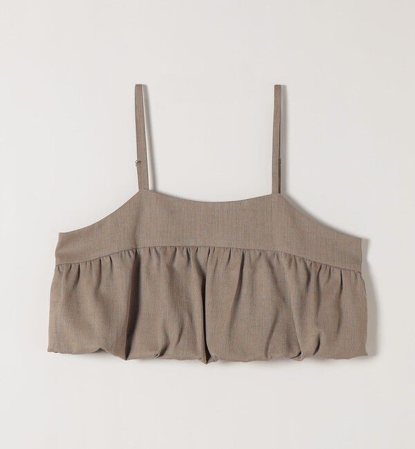 SHIPS any「《予約》SHIPS any:〈洗濯機可能〉リネン ライク Iライン ワンピース &times; ビスチェ セット」|ワンピース|