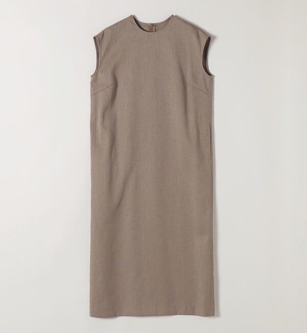 SHIPS any「《予約》SHIPS any:〈洗濯機可能〉リネン ライク Iライン ワンピース &times; ビスチェ セット」|ワンピース|