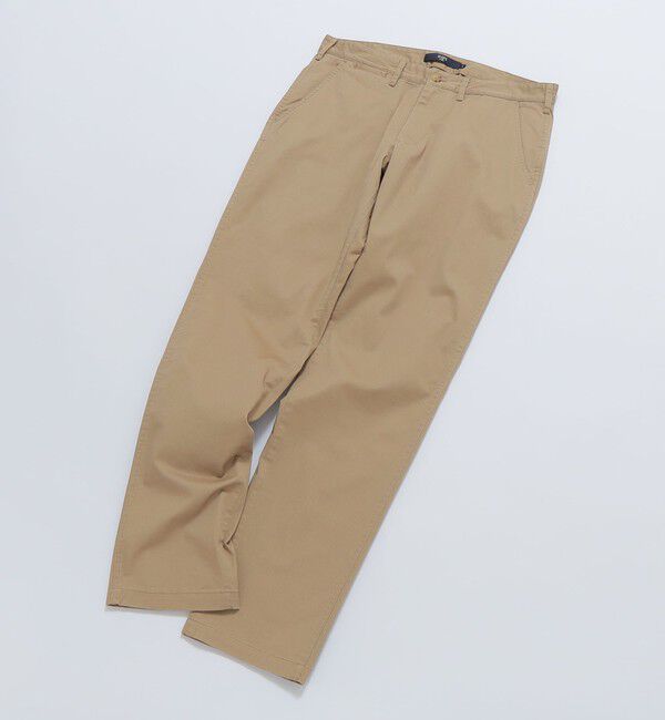 SHIPS Colors 「《予約》SHIPS Colors:〈洗濯機可能〉テーパード ストレッチ ライト チノパンツ◆」|チノ|