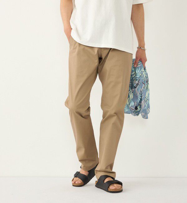 SHIPS Colors 「《予約》SHIPS Colors:〈洗濯機可能〉テーパード ストレッチ ライト チノパンツ◆」|チノ|