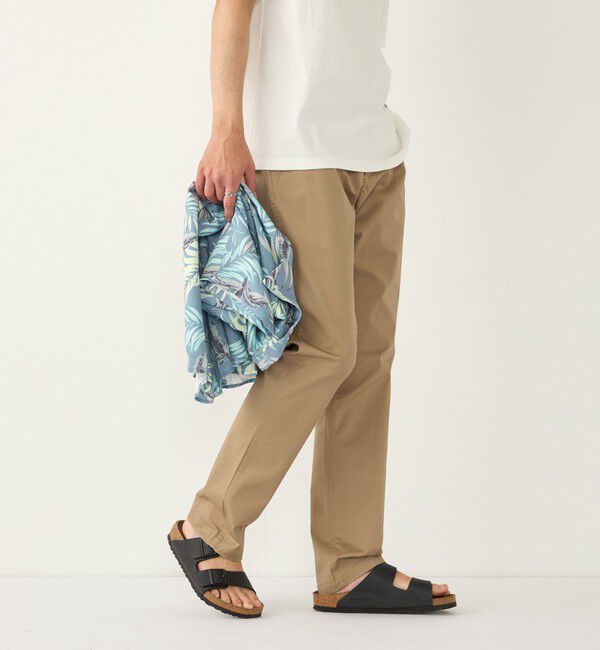 SHIPS Colors 「《予約》SHIPS Colors:〈洗濯機可能〉テーパード ストレッチ ライト チノパンツ◆」|チノ|