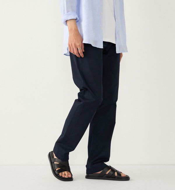 SHIPS Colors 「《予約》SHIPS Colors:〈洗濯機可能〉テーパード ストレッチ ライト チノパンツ◆」|チノ|