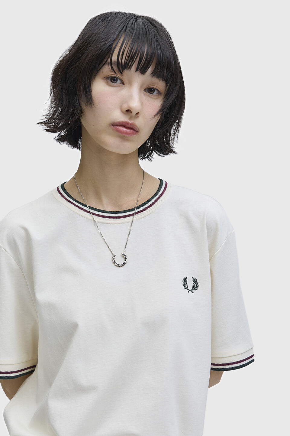 FRED PERRY 「Twin Tipped T-Shirt」|Tシャツ・カットソー|ECRU