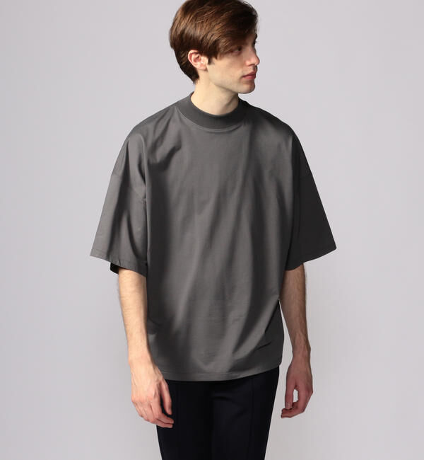 CABaN「CABaN コットン ビルドネックTシャツ」|Tシャツ・カットソー|