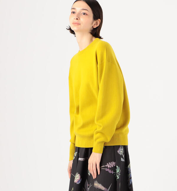 CABaN「CABaN コットンカシミヤ クルーネックプルオーバー」|ニット・セーター|