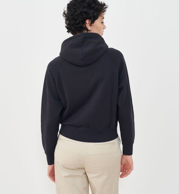 GALERIE VIE「スビンコットンジャージー ジップアップパーカー」|パーカー|