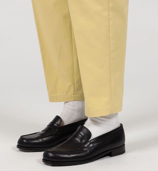 TOMORROWLAND MENS「ポリエステルコットンツイル ダブルバックルパンツ」|その他|