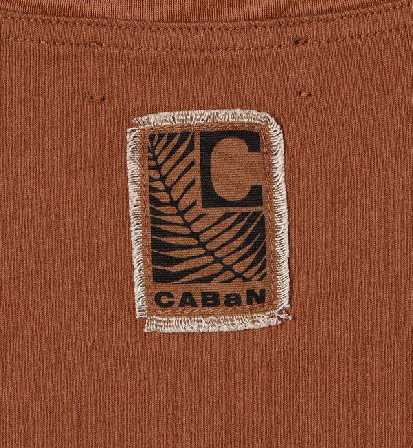 CABaN「ドライスビンコットン ハーフスリーブTシャツ」|Tシャツ・カットソー|