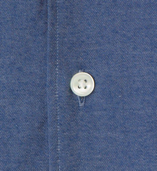 TOMORROWLAND MENS「コットンカシミヤ ワイドスプレッドカラーシャツ」|シャツ・ブラウス|