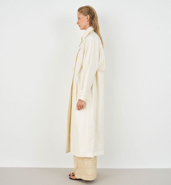 DES PRES「ライトエクリュコーティング トレンチコート」|トレンチコート|