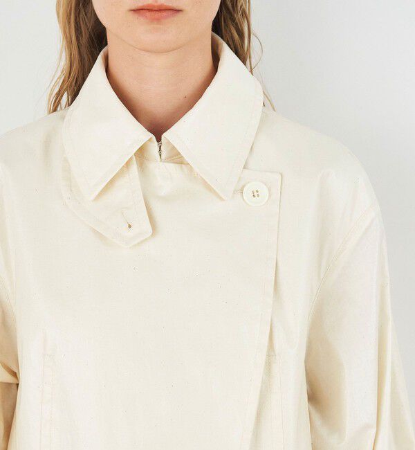 DES PRES「ライトエクリュコーティング トレンチコート」|トレンチコート|