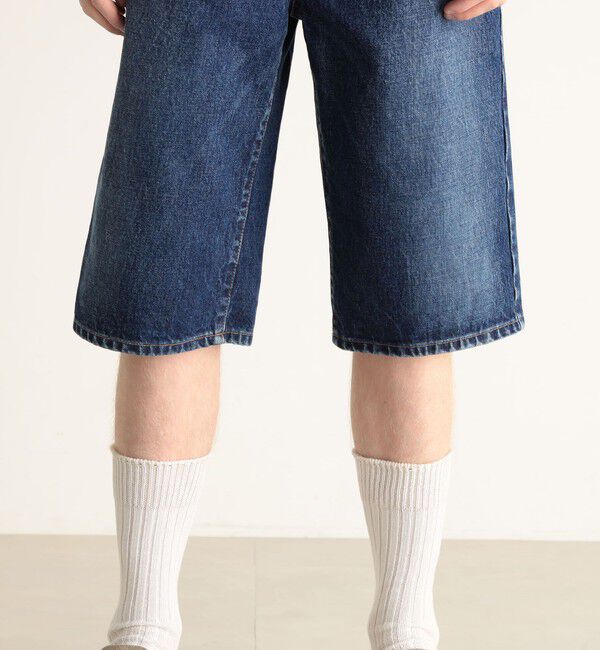 Edition「ヴィンテージデニム スケートショーツ」|デニム|