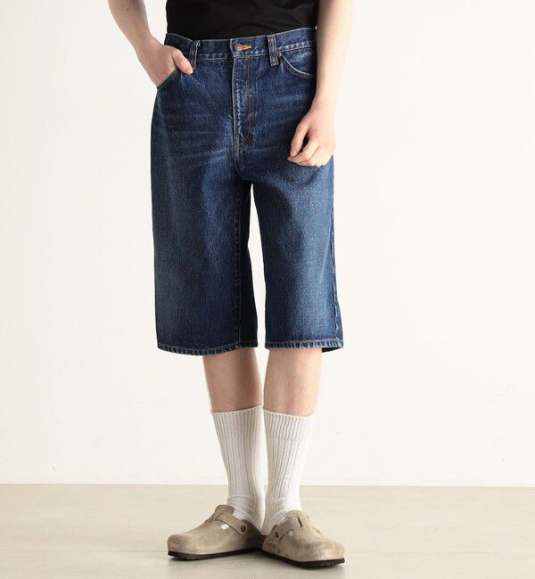Edition「ヴィンテージデニム スケートショーツ」|デニム|
