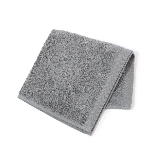 TOMORROWLAND HOME「コットンヘンプハンドタオル」|タオル|17 チャコールグレー