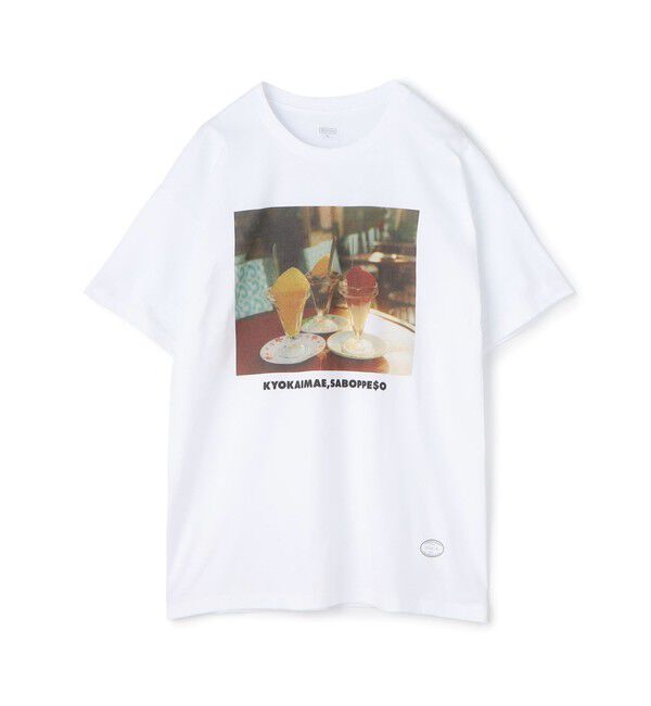 TOMORROWLAND BUYING WEAR「TANG TANG KYOKAIMAE，SABOPPESO PHOTO Tシャツ」|Tシャツ・カットソー|12 ホワイト系