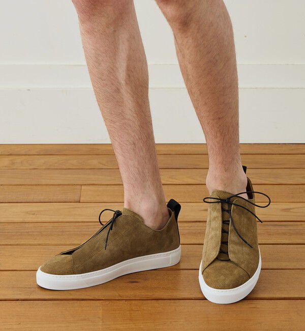 JAMES PERSE「スエード レースアップスニーカー SMCAS8210」|スニーカー|