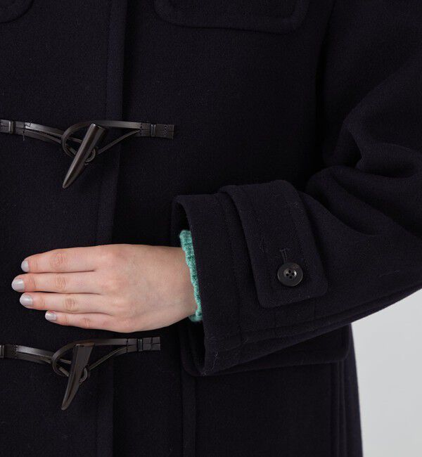 MACPHEE「ウールナイロンメルトン ダッフルショートコート」|ダッフルコート|