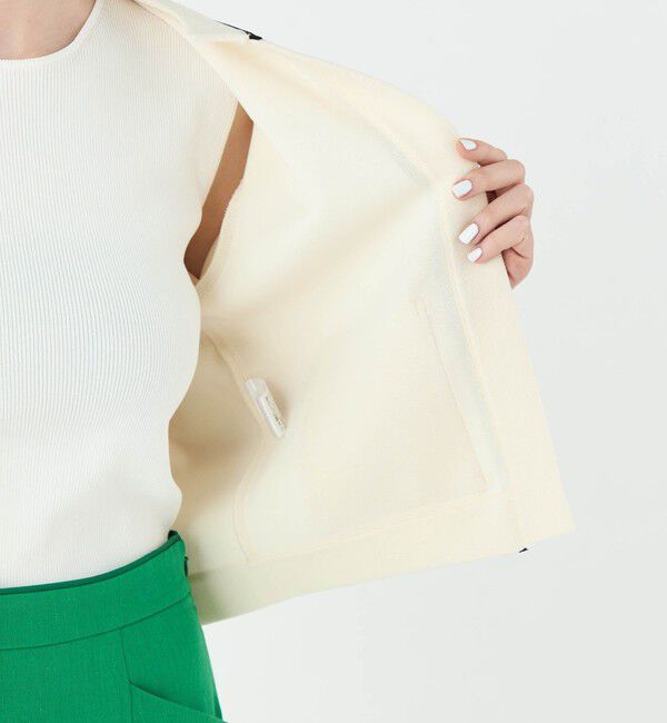 Ballsey「ミラノリブ ショート スリーブカーディガン」|カーディガン|