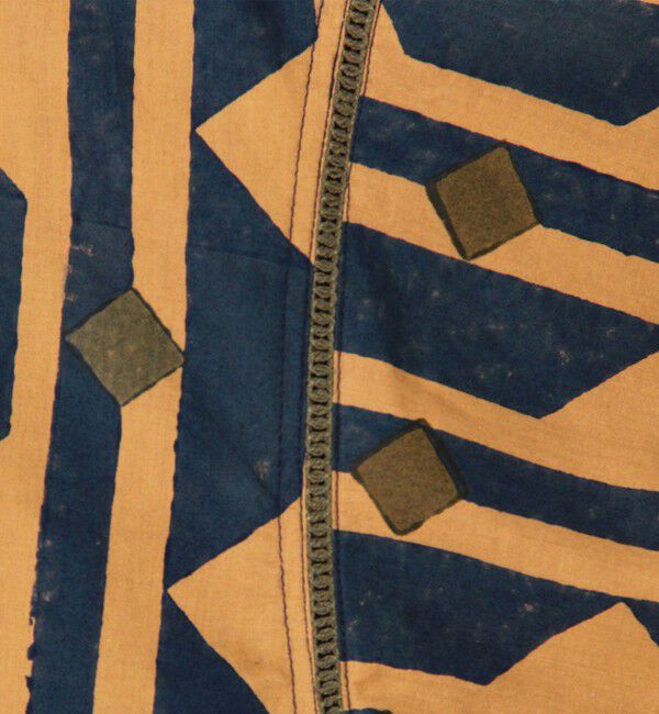 TOMORROWLAND MENS「インド コットン ブロックプリント ハーフスリーブシャツ」|シャツ・ブラウス|