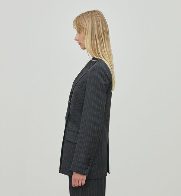 DES PRES「ウールドスキン ダブルブレスレッドジャケット」|テーラードジャケット|