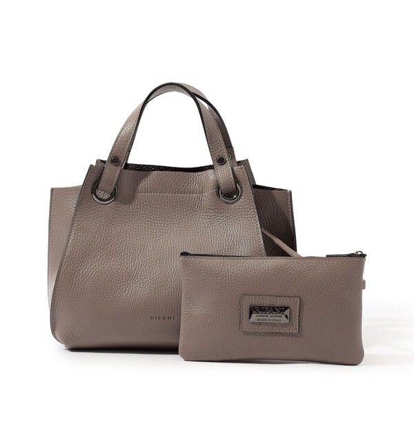 TOMORROWLAND GOODS「RIPANI AIRONE M ショルダーバッグ」|ハンドバッグ|15 グレー