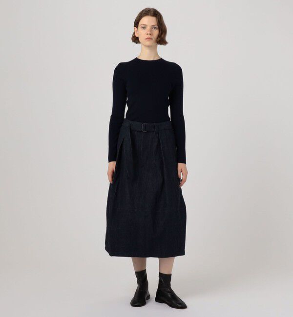 TOMORROWLAND GOODS「【別注】HAVERSACK Cocoon デニムスカート」|スカート|