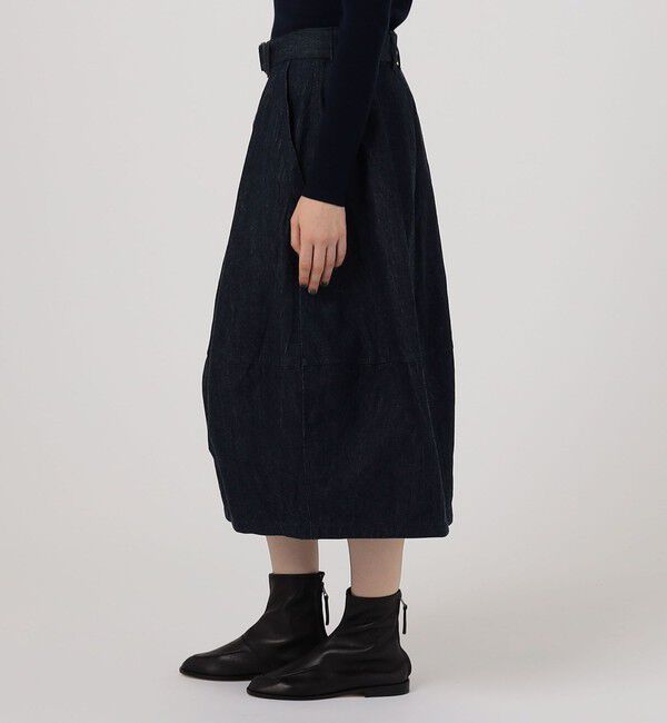 TOMORROWLAND GOODS「【別注】HAVERSACK Cocoon デニムスカート」|スカート|