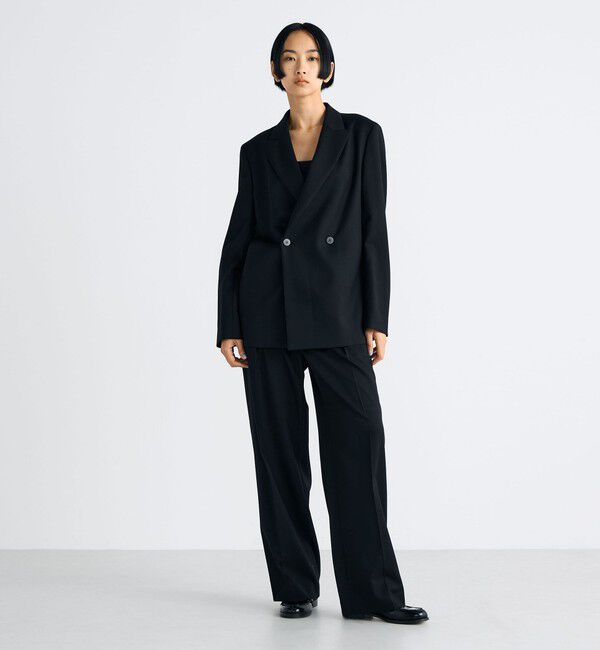 Edition「Super160's ウールツイル ダブルジャケット」|テーラードジャケット|