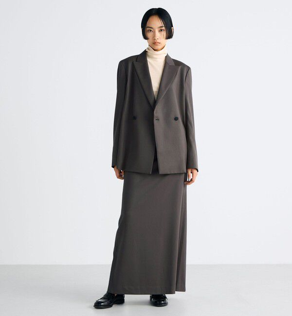 Edition「Super160's ウールツイル ダブルジャケット」|テーラードジャケット|