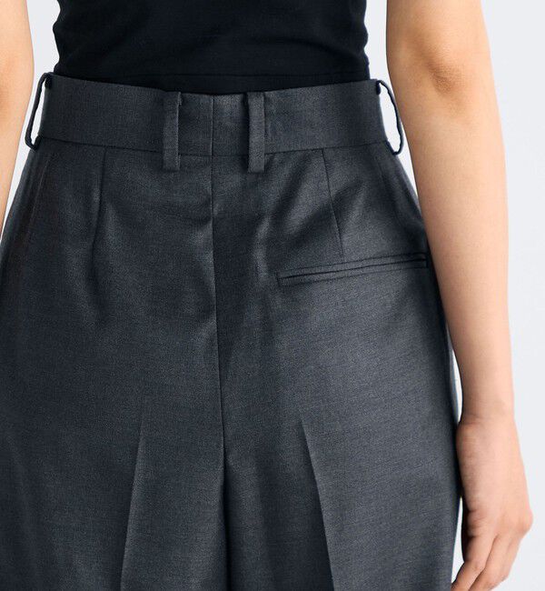 Edition「Super130's Loro Piana テーパードスラックス」|スラックス|