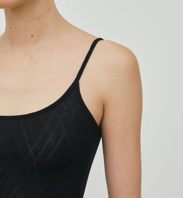 DES PRES「レーヨンアーガイルチェック キャミソール」|キャミソール|