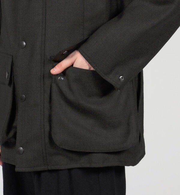 TOMORROWLAND MENS「【別注】Barbour CL BEAUFORT ウールブルゾン DORMEIUL」|ブルゾン・スタジャン|