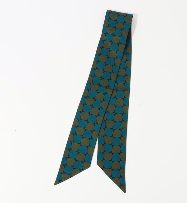 TOMORROWLAND GOODS「TOMORROWLAND ジオメトリック柄 シルクスカーフ」|バンダナ・スカーフ|