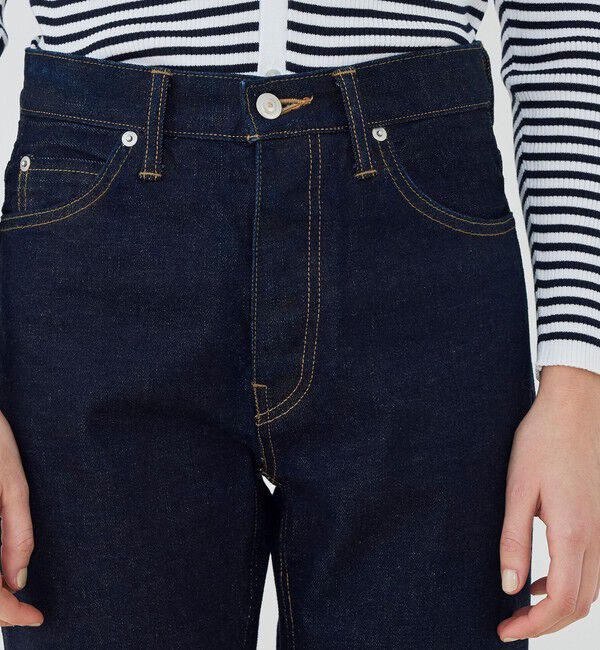 GALERIE VIE「リユースシーアイランドコットン デニムストレートパンツ」|デニム|