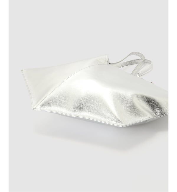  「【blancle/ ブランクレ】M.LETHER Rap flat tote」|トートバッグ|