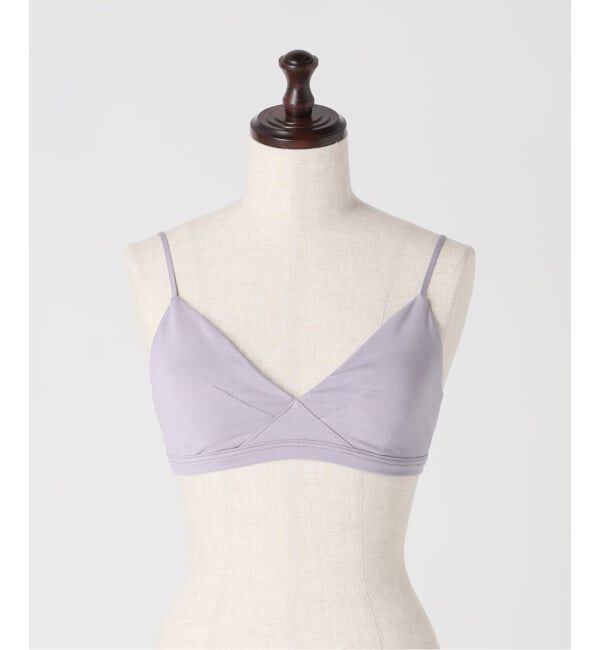 EMILYWEEK「【RESET】オーガニックコットン混 ブラ（グレージュ、パープル）」|インナー|