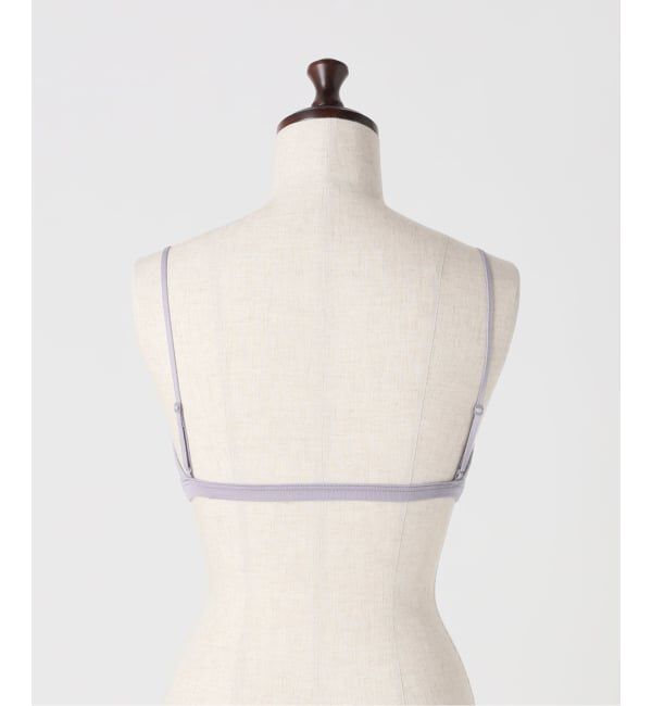 EMILYWEEK「【RESET】オーガニックコットン混 ブラ（グレージュ、パープル）」|インナー|