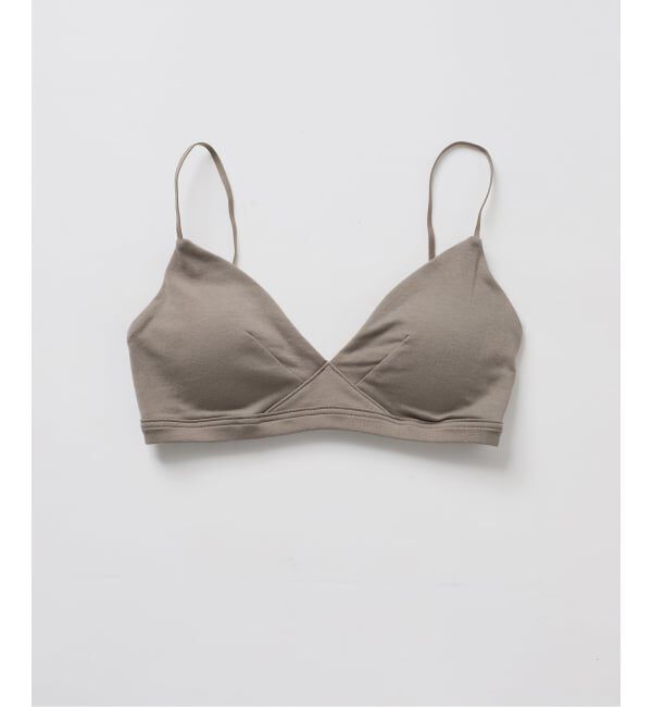 EMILYWEEK「【RESET】オーガニックコットン混 ブラ（グレージュ、パープル）」|インナー|
