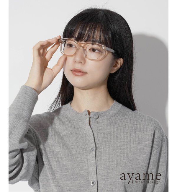 EYETHINK「【ayame/アヤメ】別注 RCN  CBR ex Optical」|メガネ|ナチュラル